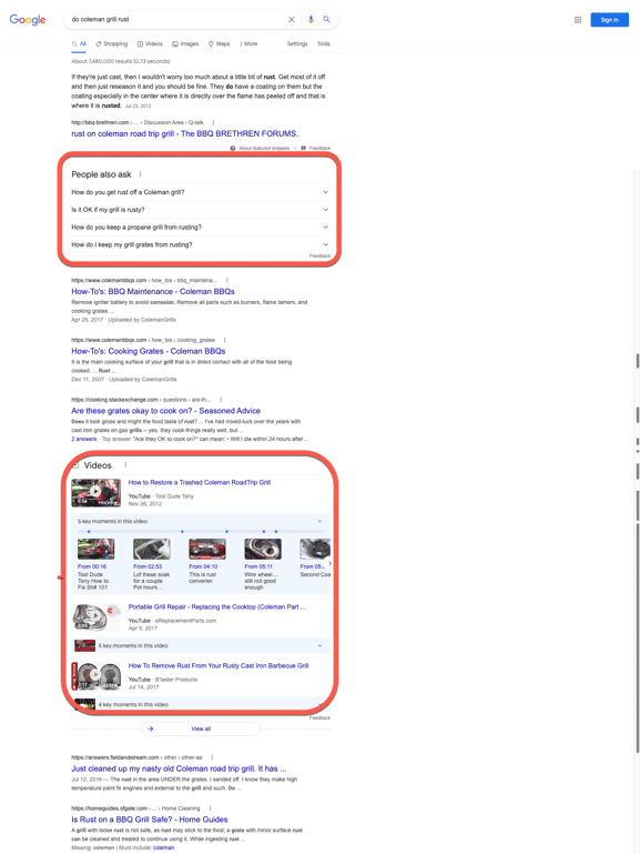 Do Coleman Grills Rust | SEO Strategy | Digital Agency | Mighty Roar