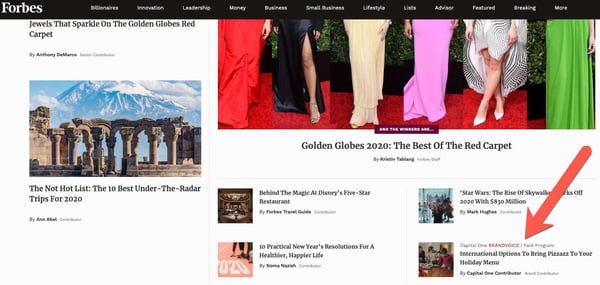 Content Recommendations | Native Advertising | Native Ads | Sponsored Ad Content | Mighty Roar | Atlanta