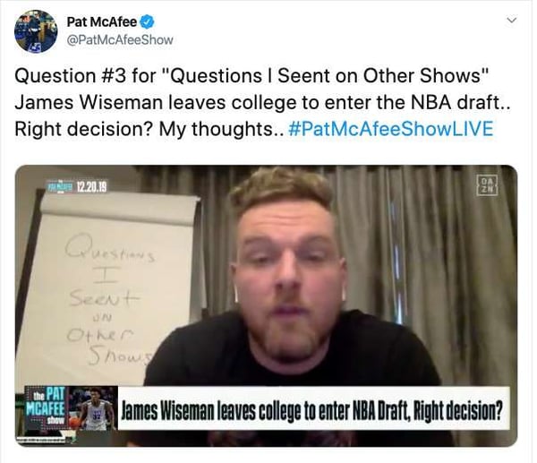 Pat McAfee Questions I Seent On Other Shows | Mighty Roar