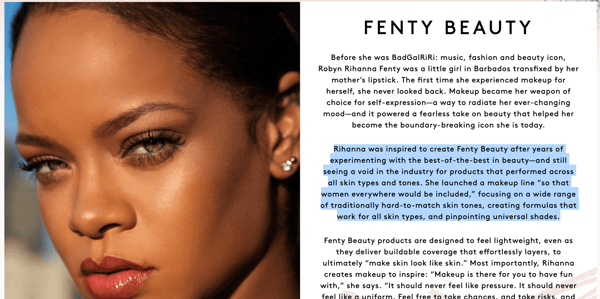 Fenty Beauty | Mission Statement | Challenger Brand Marketing | Rihanna | Digital Advertising Agency | Mighty Roar