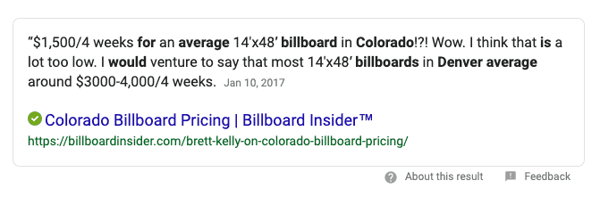 How Much Does A Billboard Cost In Denver CO