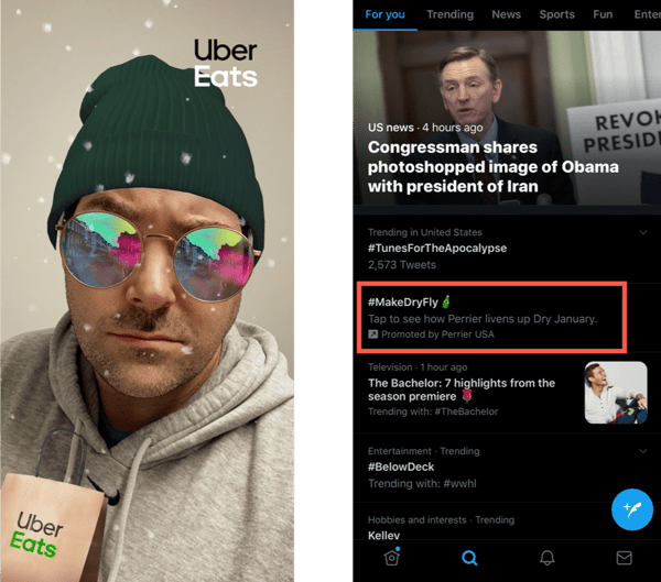 Sponsored Social Lens Filters | Hashtags | Digital Advertising Agency Native Advertising | Mighty Roar | Atlanta