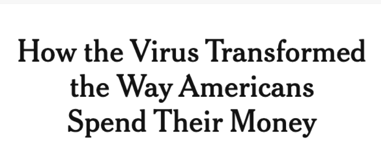 How Coronavirus Changed Way Americans Spend Money