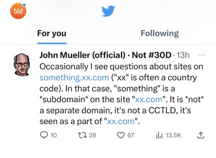 Twitter For You and Following Feeds