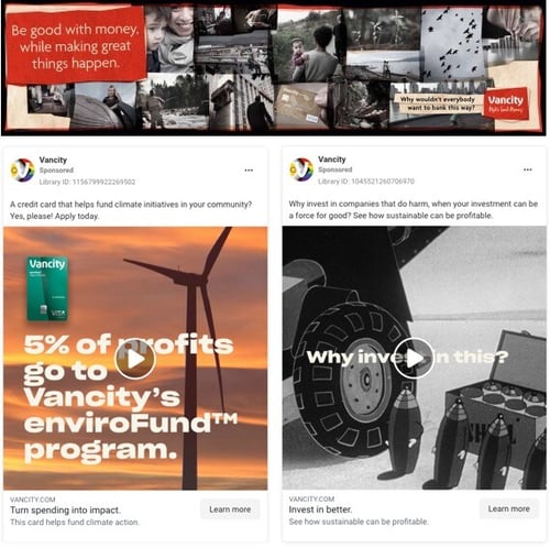 Vancity Ad Examples
